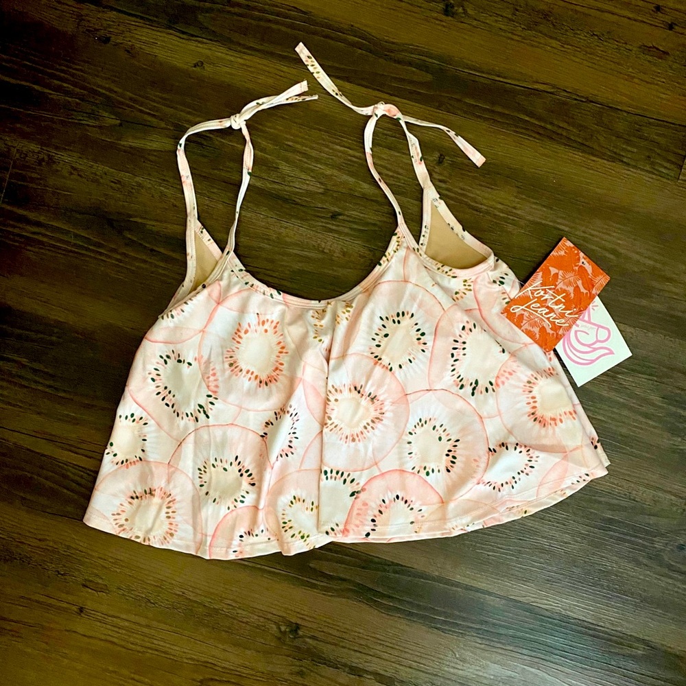 Kortni Jeane Swing Top in Pink Kiwi